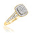 Photo of Emer 3/4 ct tw. Cushion Diamond Engagement Ring 14K Yellow Gold [BT916YE-C000]