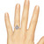 Photo of Nicolette 1/2 ct tw. Pear Diamond Bridal Ring Set 10K White Gold [BT846WE-C000]