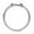 Photo of Clema 1 1/4 Carat T.W. Sapphire and Diamond Matching Bridal Ring Set 10K White Gold [BT868WL]