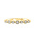 Photo of Britt 1/2 ct tw. Round Solitaire Diamond Bridal Ring Set 10K Yellow Gold [BT908YL]