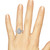 Photo of Camille 2/3 ct tw. Pear Diamond Matching Trio Ring Set 14K Rose Gold [BT850RE-C000]