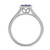 Photo of Manuka 3/8 CT. T.W. Sapphire and Diamond Trio Matching Wedding Ring Set 14K White Gold [BT867WE-C000]