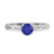 Photo of Irit 7/8 Carat T.W. Sapphire and Diamond Trio Matching Wedding Ring Set 10K White Gold [BT874WE-C000]
