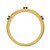 Photo of Mawar 1 1/6 CT. T.W. Sapphire and Diamond Trio Matching Wedding Ring Set 14K Yellow Gold [BT878YM]