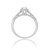 Photo of Britt 3/4 ct tw. Round Solitaire Diamond Matching Trio Ring Set 10K White Gold [BT908WE-R023]