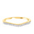 Photo of Emer 1 1/5 ct tw. Cushion Diamond Matching Trio Ring Set 14K Yellow Gold [BT916YL]