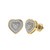 Photo of Agnes 1/6 CT. T.W. Diamond Earring 14K Yellow Gold [CE1536Y]