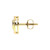 Photo of Agnes 1/6 CT. T.W. Diamond Earring 14K Yellow Gold [CE1536Y]