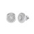 Photo of Clementine 1/2 Carat T.W. Diamond Earring 10K White Gold [CE1539W]