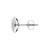 Photo of Claudine 1/2 Carat T.W. Diamond Earring 14K White Gold [CE1546W]