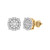 Photo of Dorcas 1/2 Carat T.W. Diamond Earring 10K Yellow Gold [CE1548Y]