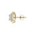 Photo of Lucien 3/4 Carat T.W. Diamond Earring 10K Yellow Gold [CE1552Y]