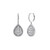 Photo of Akaisha 1/8 CT. T.W. Diamond Earring 10K White Gold [CE1599W]