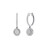 Photo of Sia 1/2 Carat T.W. Diamond Earring 14K White Gold [CE1606W]