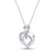 Photo of Nellie 1/10 Carat T.W. Diamond Pendant 14K White Gold [CP1223W]