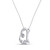 Photo of Fallon 1/7 CT. T.W. Diamond Pendant 14K White Gold [CP1230W]