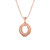 Photo of Rihanna 1/4 Carat T.W. Pendant 10K Rose Gold [CP1501R]