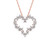 Photo of Vira 3/8 Carat T.W. Pendant 10K Rose Gold [CP1506R]