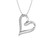 Photo of Gloria 1/10 CT. T.W. Pendant 14K White Gold [CP1516W]