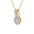 Photo of Noble 1/4 Carat T.W. Pendant 10K Yellow Gold [CP1522Y]