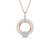 Photo of Wilson 3/8 Carat T.W. Pendant 10K Rose Gold [CP1526R]