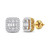 Photo of Enoch 1/2 CT. T.W. Diamond Earring 14K Yellow Gold [CE1215Y]