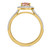 Photo of Sutton 1 3/4 ct tw. Oval Morganite Bridal Ring Set 14K Yellow Gold [BT267YE-C000]