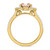 Photo of Hart 1 7/8 ct tw. Round Morganite Bridal Ring Set 10K Yellow Gold [BT270YE-C000]