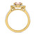 Photo of Hart 1 7/8 ct tw. Round Morganite Bridal Ring Set 14K Yellow Gold [BT270YE-C000]