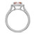 Photo of Sloane 1 5/8 ct tw. Oval Morganite Bridal Ring Set 14K White Gold [BT272WE-C000]