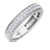 Photo of Iris 1/3 ct tw. Mens Band 10K White Gold [BT261WM]