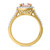 Photo of Iris 2 1/3 ct tw. Cushion Morganite Engagement Ring 10K Yellow Gold [BT261YE-C000]