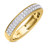 Photo of Iris 1/3 ct tw. Mens Band 10K Yellow Gold [BT261YM]