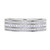 Photo of Armani 2/3 ct tw. Mens Diamond Wedding Band 14K White Gold [BT264WM]