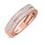 Photo of Bassey 1/2 ct tw. Mens Band 10K Rose Gold [BT269RM]