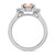 Photo of Hart 1 3/4 ct tw. Round Morganite Engagement Ring 14K White Gold [BT270WE-C000]