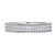 Photo of Zorya 3/4 ct tw. Diamond His and Hers Matching Wedding Band Set 14K White Gold [BT266WM]