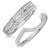 Photo of Sloane 7/8 ct tw. Wedding Band Set 14K White Gold [WB272W]