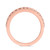 Photo of Charaya 7/8 ct tw. Same Sex Mens Band Set 14K Rose Gold [BT262RM]