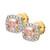 Photo of Hurst 1/2 cttw Cluster Earring 14K Yellow Gold [CE203Y-C000]