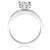 Photo of Tegan 1 ct tw. Princess Diamond Bridal Ring Set 10K White Gold [BT512WE-C000]