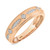 Photo of Gage 1/4 cttw Mens Band 14K Rose Gold [BT207RM]