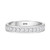 Photo of Kadia 1 1/2 ct tw. Lab Grown Diamond Round Solitaire Diamond Bridal Ring Set 10K White Gold [BT1403WL]