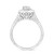 Photo of Kadia 1 1/2 ct tw. Lab Grown Diamond Round Solitaire Diamond Bridal Ring Set 14K White Gold [BT1403WE-C000]
