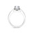 Photo of Lesha 2 1/4 ct tw. Lab Grown Diamond Round Solitaire Diamond Bridal Ring Set 10K White Gold [BT1416WE-L095]