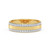 Photo of Nikau 1 ct tw. Lab Grown Diamond His and Hers Matching Wedding Band Set 10K Yellow Gold [BT1411YM]