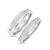 Photo of Lesha 1 1/4 ct tw. Lab Grown Diamond His and Hers Matching Wedding Band Set 10K White Gold [WB1416W]