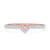Photo of Adeola 3/4 ct tw. Lab Grown Diamond His and Hers Matching Wedding Band Set 14K Rose Gold [BT1418RL]
