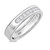 Photo of Adeola 3/4 ct tw. Lab Grown Diamond His and Hers Matching Wedding Band Set 14K White Gold [BT1418WM]