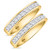 Photo of Kadia 1 ct tw. Lab Grown Ladies Diamond Band Set 10K Yellow Gold [WL1403Y]